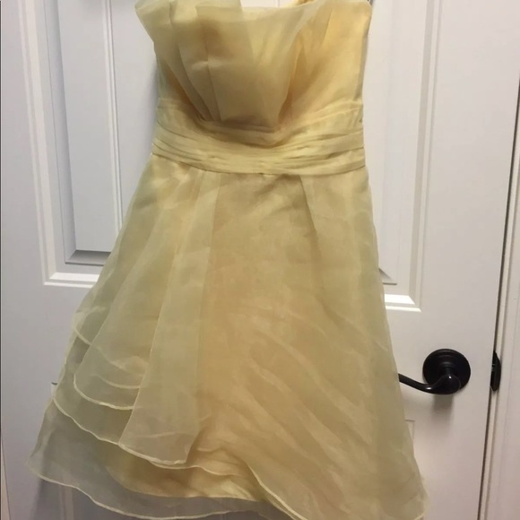 David's Bridal Dresses & Skirts - David's Bridal Dress Organza Ruched Size 2 D4-473